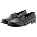 NON SIGNE / UNSIGNED Flats T.EU 40 Leather - Autre Marque