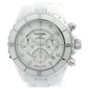 Chanel J12 Chronograph Diamond Ceramic Automatic Watch H2009