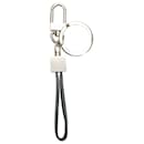 Louis Vuitton Black Damier Graphite Dragonne Keychain