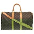 Louis Vuitton Keepall Bandouliere 45 Monogram Boston Bag