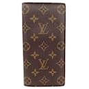 Louis Vuitton Brown Monogram Long Wallet