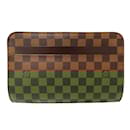 Louis Vuitton Damier Canvas Clutch Bag