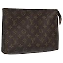LOUIS VUITTON Monogram Poche Toilette 26 Pouch M47542 LV Auth EC669 - Louis Vuitton