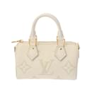 Louis Vuitton Monogram Empreinte Nano Speedy Shoulder Bag