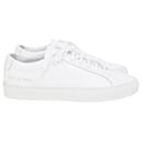 Common Projects Achilles Low-Top Sneakers in White Leather - Autre Marque