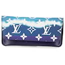 Estojo de óculos Louis Vuitton Monogram Escale Azul