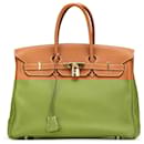Hermès Brown Togo Birkin Retourne 35