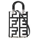 Fendi White Marc Jacobs Mini Leather Sunshine Shopper Tote