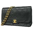Chanel Black Lambskin Shoulder Bag