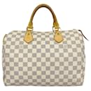 Louis Vuitton Damier Azur Speedy 30 Handbag