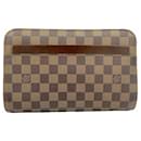 Louis Vuitton Clutch Bag Damier Saint N51993 Ebene