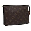 LOUIS VUITTON Monogram Posh Toilette 19 Pouch M47544 LV Auth am8030 - Louis Vuitton