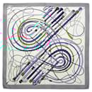 Hermès Carré Geant "Fouets et Badines" Cashemere & Silk Scarf in Multicolor