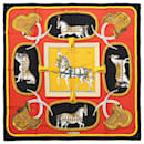 Hermès Carré 90 "GRAND APPARAT" 100% Silk Scarf