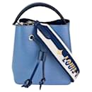 Louis Vuitton Neo Noe BB Blue Epi Leather Shoulder Bag