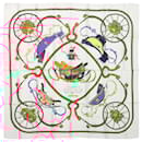 Hermès Carré 90 "SPRINGS" 100% Silk Scarf