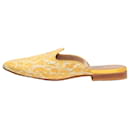 Yellow floral printed mules - size EUR 39 - Autre Marque