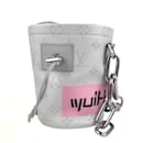 Louis Vuitton Shoulder Bag in Light Gray and Yellow