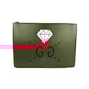 Gucci Red Leather Shoulder Bag