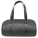 Louis Vuitton Epi Soufflot Handbag in Noir