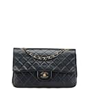 Chanel Matelasse Coco Mark Double Flap Chain Shoulder Bag