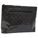 LOUIS VUITTON Eclipse Glaze Pochette Cosmos Clutch Bag M63373 LV Auth EC777 - Louis Vuitton