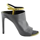 Gray leather heels - Balenciaga