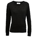 Louche bubble knit viscose cotton jumper in black size L XL - Autre Marque