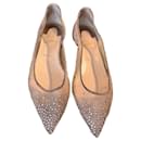 Christian Louboutin Follies nude sandals