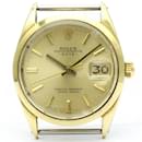 Vintage Rolex Oyster Perpetual Date Gold Plated Watch