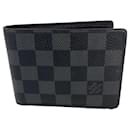 LOUIS VUITTON Damier Graphite Multiple Wallet Men - Louis Vuitton