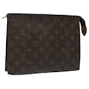 LOUIS VUITTON Monogram Poche Toilette 26 Pouch M47542 LV Auth KD196 - Louis Vuitton