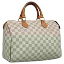 LOUIS VUITTON Damier Azur Speedy 30 Hand Bag N41533 LV Auth EC755 - Louis Vuitton