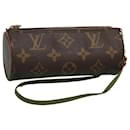 LOUIS VUITTON Monogram Papillon Pouch LV Auth BA520 - Louis Vuitton
