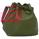 LOUIS VUITTON Epi Petit Noe Shoulder Bag Red M44107 LV Auth EC749 - Louis Vuitton
