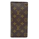 Louis Vuitton Portefeuille Brazza Men's Long Wallet