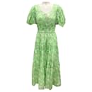Derek Lam 10 Crosby Green Philippa Puff Sleeve Maxi Dress - Autre Marque