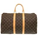 Louis Vuitton Keepall 45 Monogram Boston Bag
