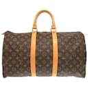 Louis Vuitton Keepall 45 Monogram Boston Bag