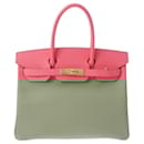 Sac à main Hermès Birkin 30 en Rose Azalee