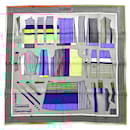 Hermes Carre 70 Silk Scarf in Blue - Hermès
