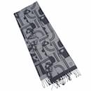 Écharpe en cachemire Hermes en gris - Hermès