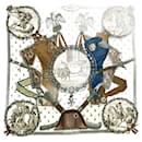Hermes Napoleon Silk Scarf in Pink - Hermès
