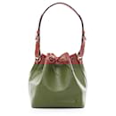 Bolsa de Ombro Louis Vuitton Petit Noé Epi Marrom