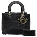Dior Lady D-Lite Cannage Embroidery Handbag - Christian Dior