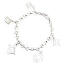 Pulseira charm Atlas 5 em prata Tiffany & Co
