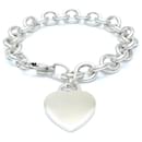 Pulseira de coração em prata 925 Tiffany & Co