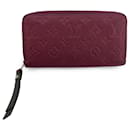 Purple Monogram Empreinte Leather Long Zippy Wallet - Louis Vuitton