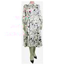Multicolour floral belted midi dress - size - Autre Marque