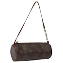 LOUIS VUITTON Pouch Papillon Monograma LV Auth hk2285 - Louis Vuitton